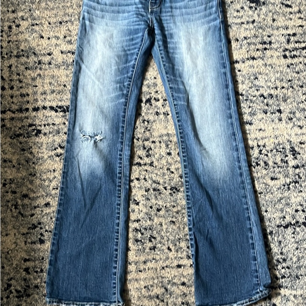 BKE Light Blue Flare Jeans